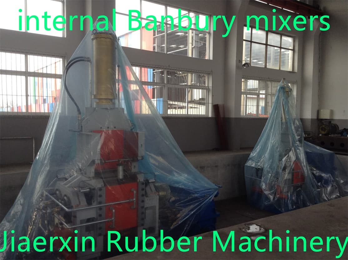 F270 Banbury mixer and 110L Banbury mixer